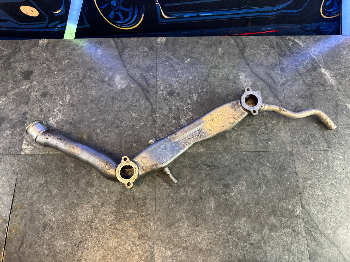 2006-2021 Subaru WRX STi OEM Coolant Crossover Pipe Tube Assembly