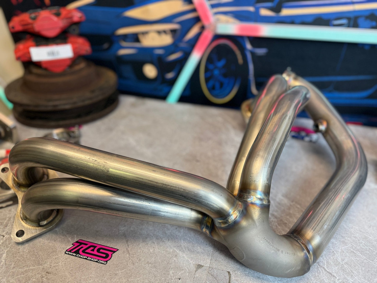Killer b Motorsports holy header 4-1 4 into 1 equal length header Subaru STi & wrx ej257 ej255 ej205
