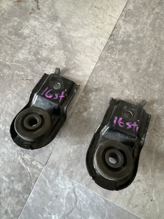 2015-2021 Subaru WRX STI OEM Rad Radiator Stay Tab Mounting Brackets Pair LH RH