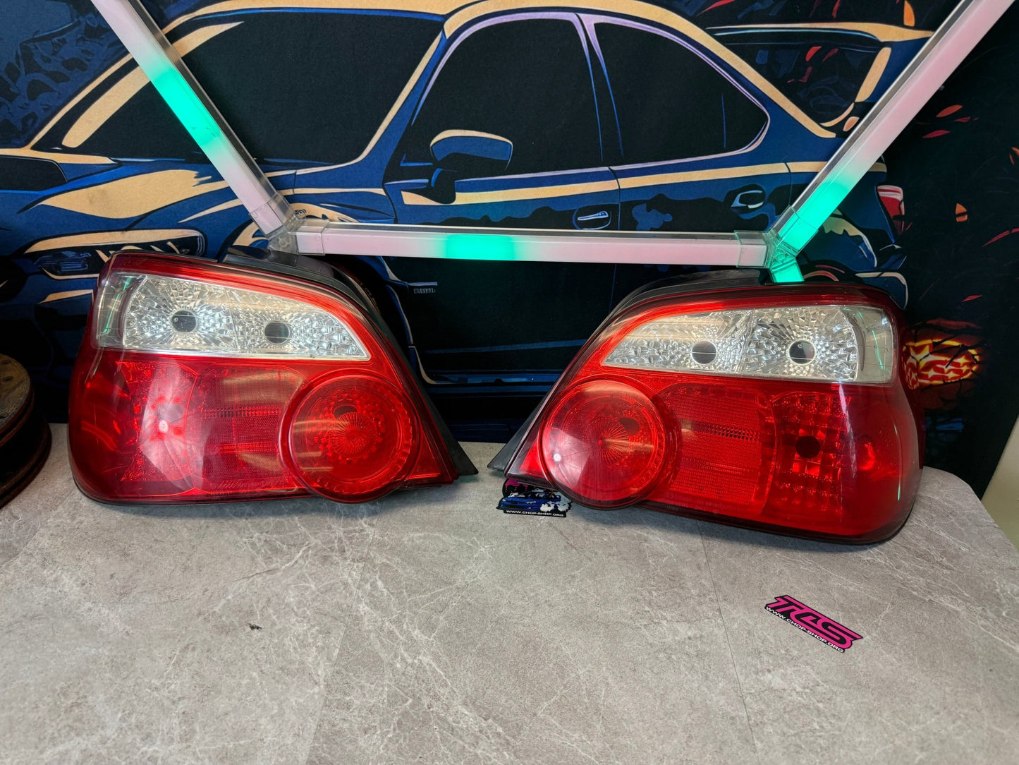 OEM 2004 2005 Subaru wrx & Sti & Impreza sedan rear tail lights tails taillights bugeye blobeye Hawkeye