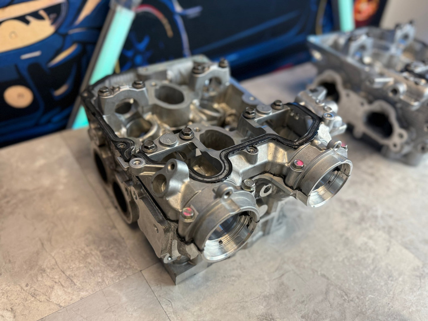 Metro performance race port SAVCS built cylinder heads v25b port polish 14 mm drilled ( like iag & outfront )