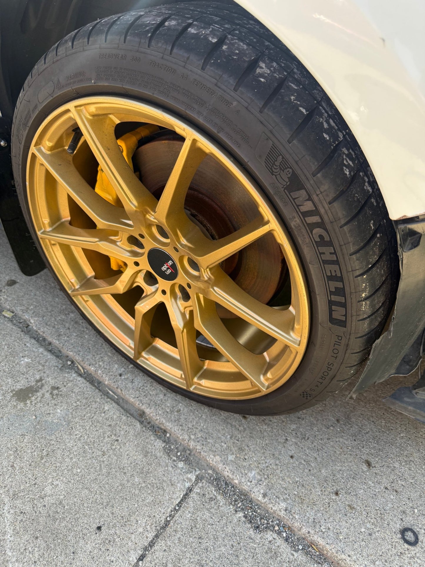 OPTION LAB 5 x 114 R 716 wheels rims for 2005-2021 STi & 2015 - 2021 WRX 235/35R18 18x9.5 +35