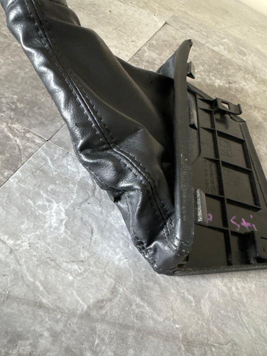 2015-2019 Subaru WRX STI Emergency Parking Brake Boot Surround OEM 15-19