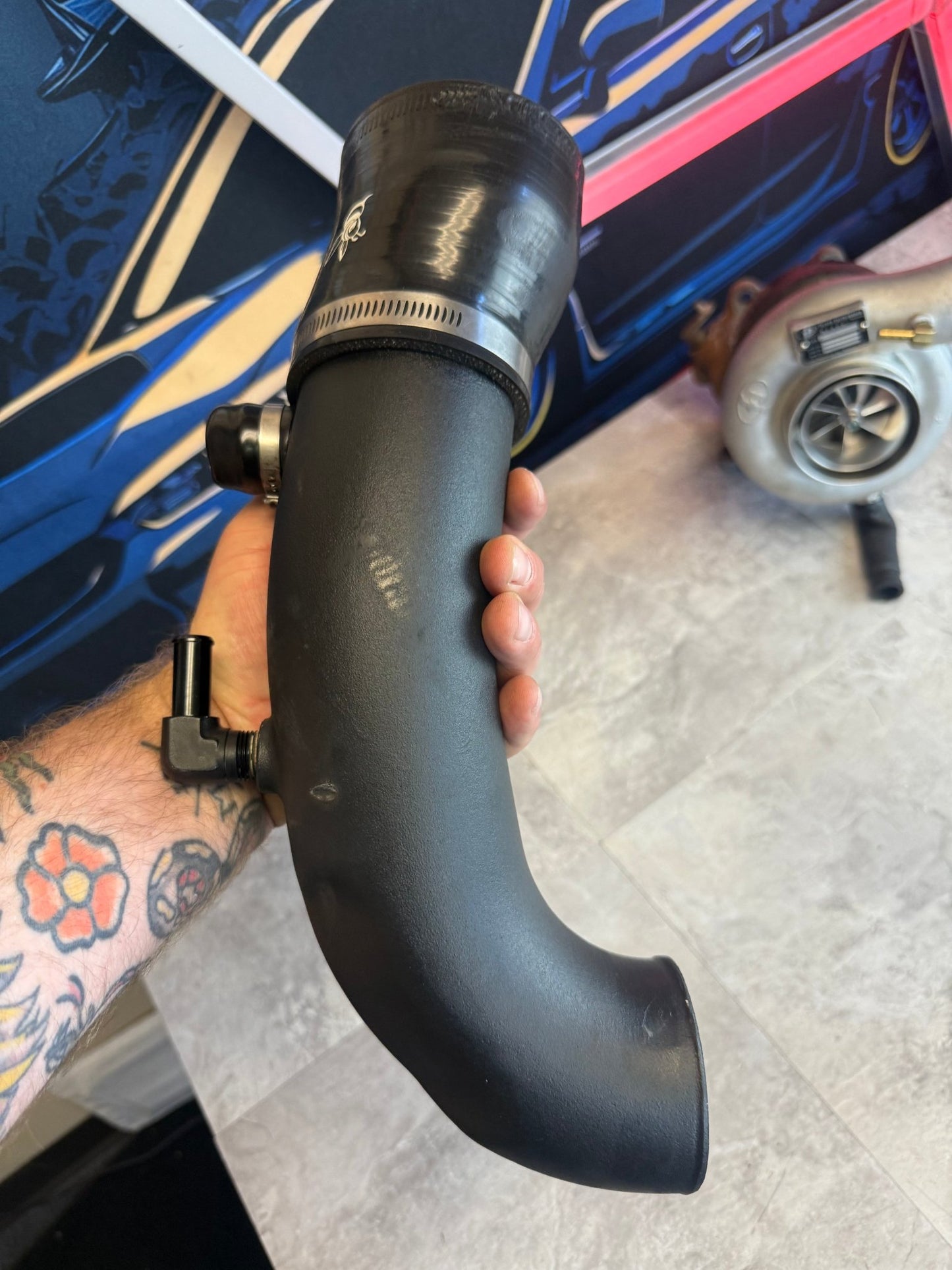 Killer B Motorsports Hard Inlet Subaru STi Cast Aluminum WRX EJ257 EJ255