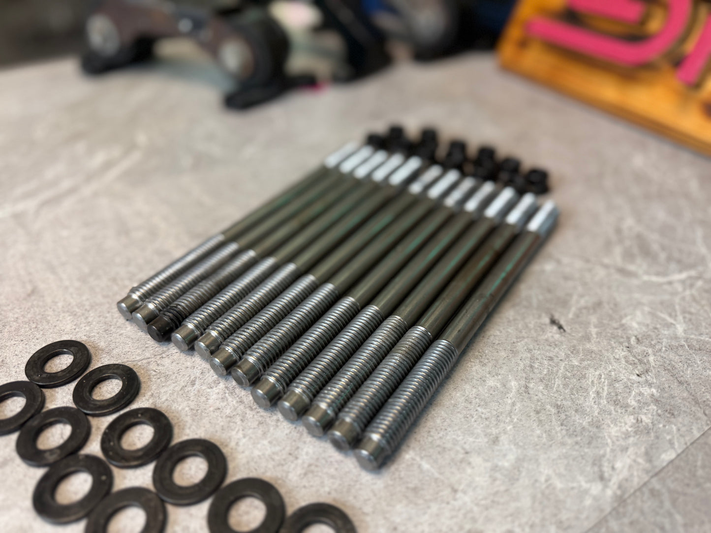ARP OUTFRONT MOTORSPORTS CUSTOM 1/2” half inch Subaru STi & wrx head studs 2000s 2000 IAG P2P TETER