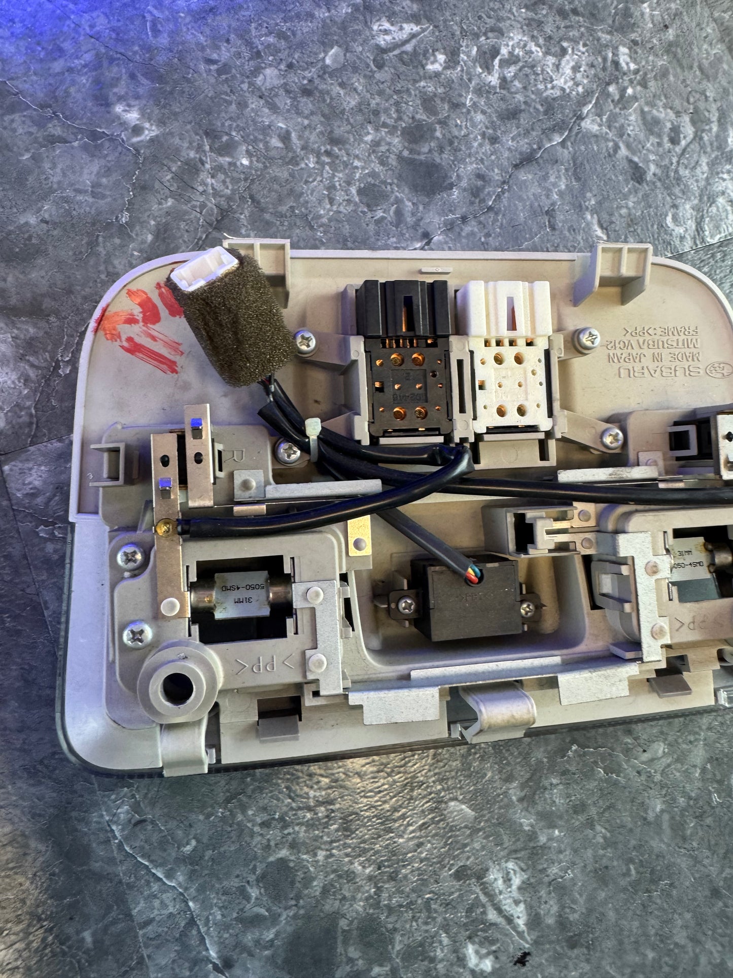 2008-2014 Subaru Impreza WRX OEM Dome Light Sunroof Control Panel