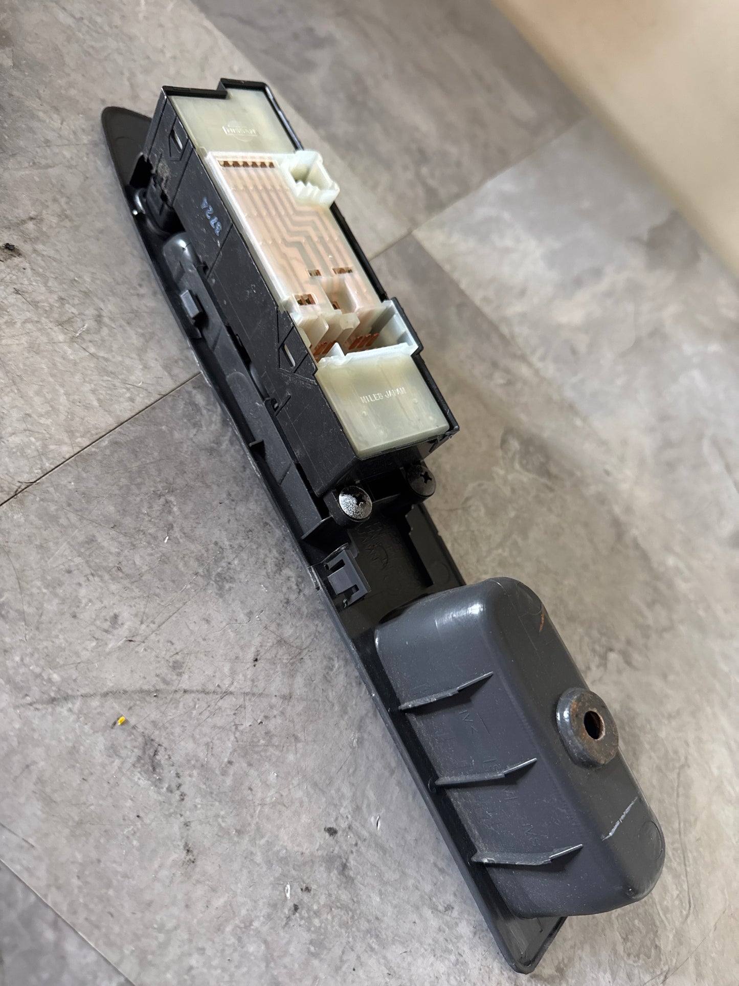 2002-2004 Subaru Impreza WRX STi OEM Master Window Lock Switches Panel With Trim (04)