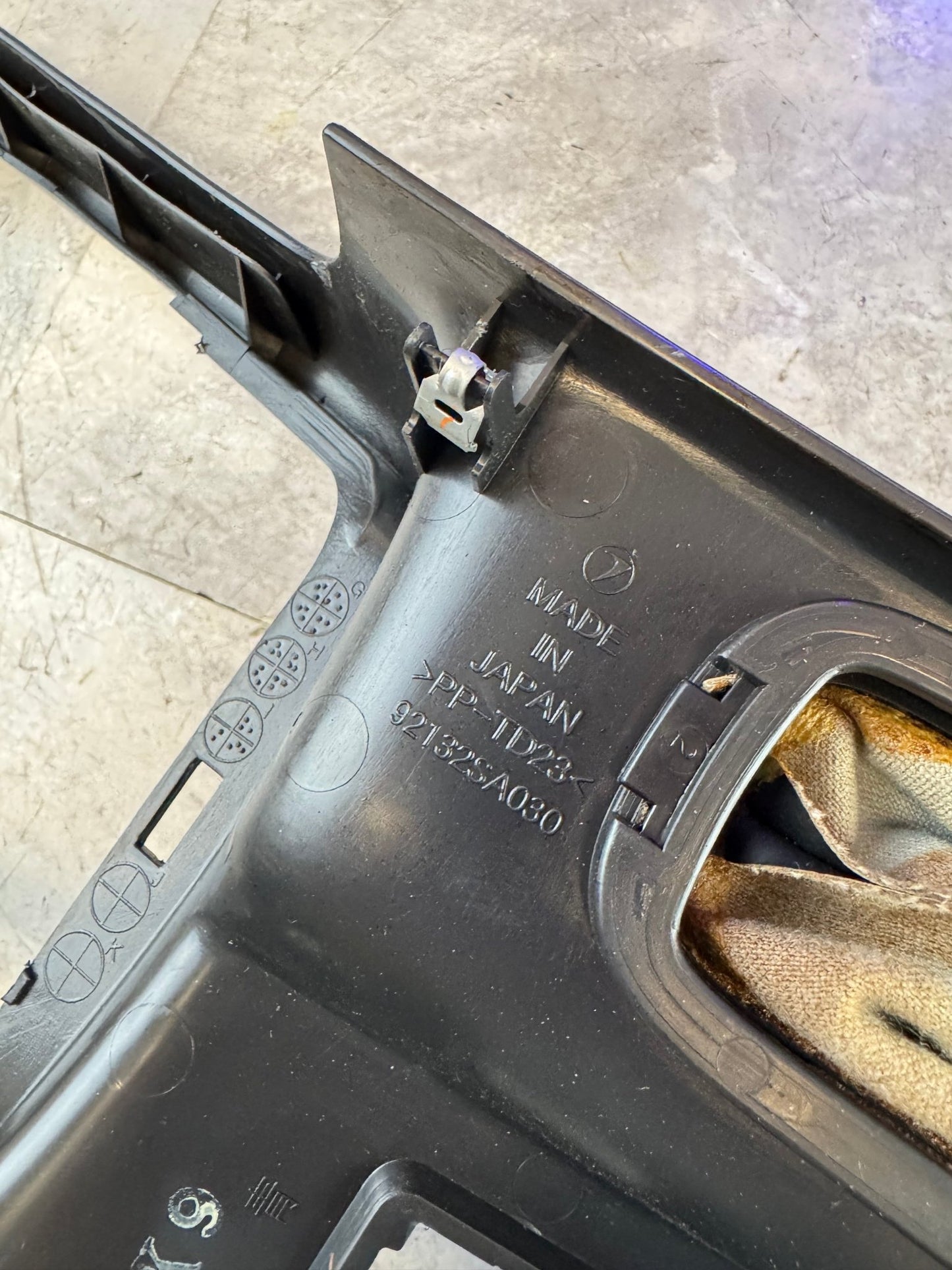 2004-2007 Subaru WRX STi Center Console E Brake Hand Brake Boot Trim Y1