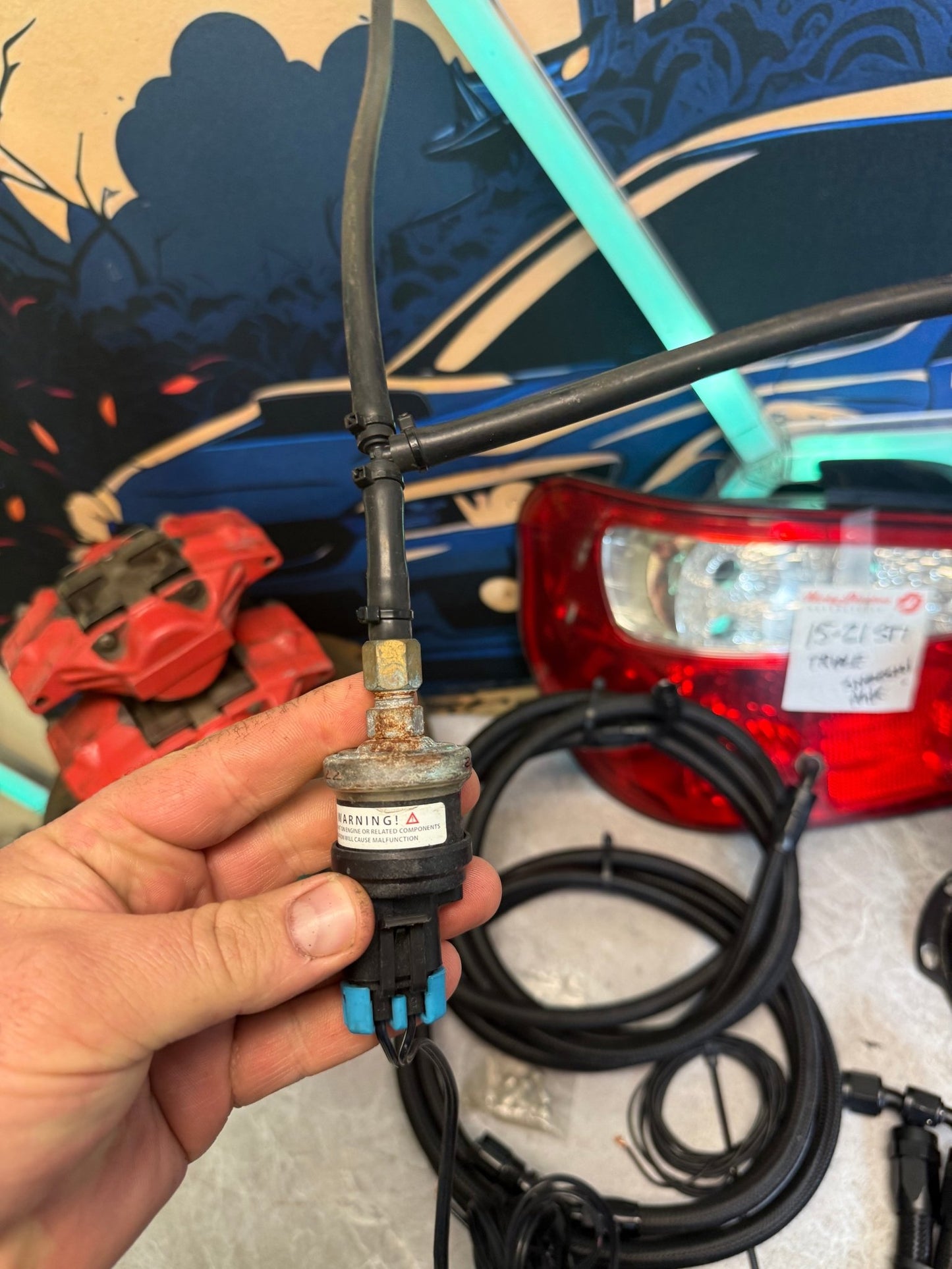 RADIUM engineering triple fuel pump kit surge tank walbro 450 LPH hobb switch braided stainless steel lines wiring