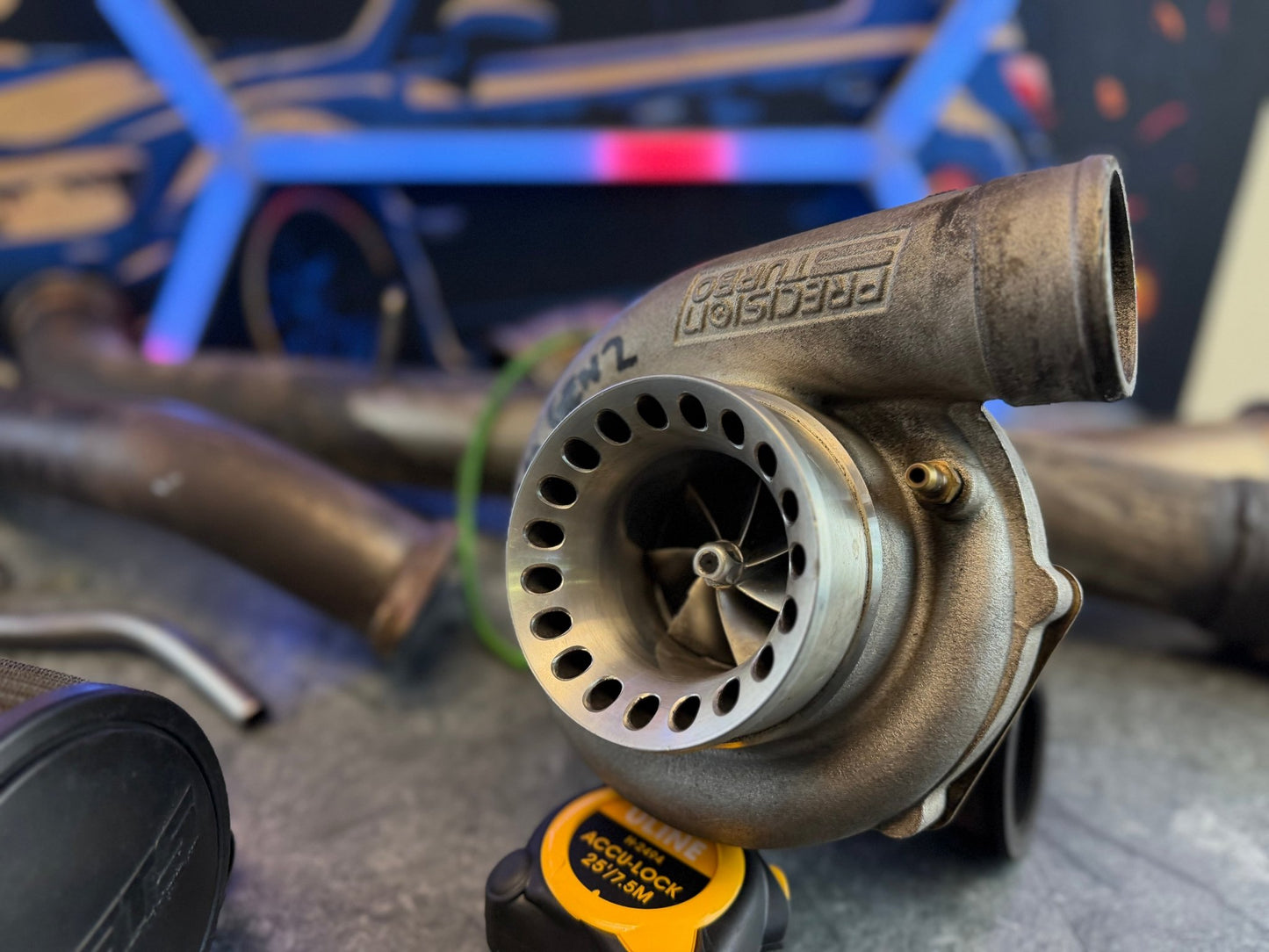 ETS rotated turbo kit Subaru STi VA ej257 2015 -2021 extreme turbo systems PTE 6466 BB tial MVR EWG