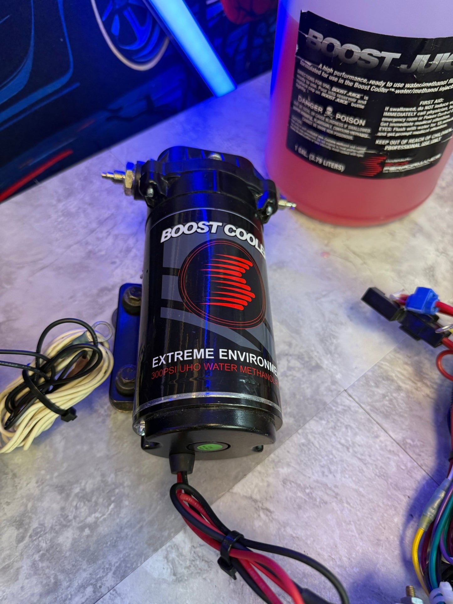 Snow performance water methanol injection kit Subaru STi & wrx stage 2 boost cooler