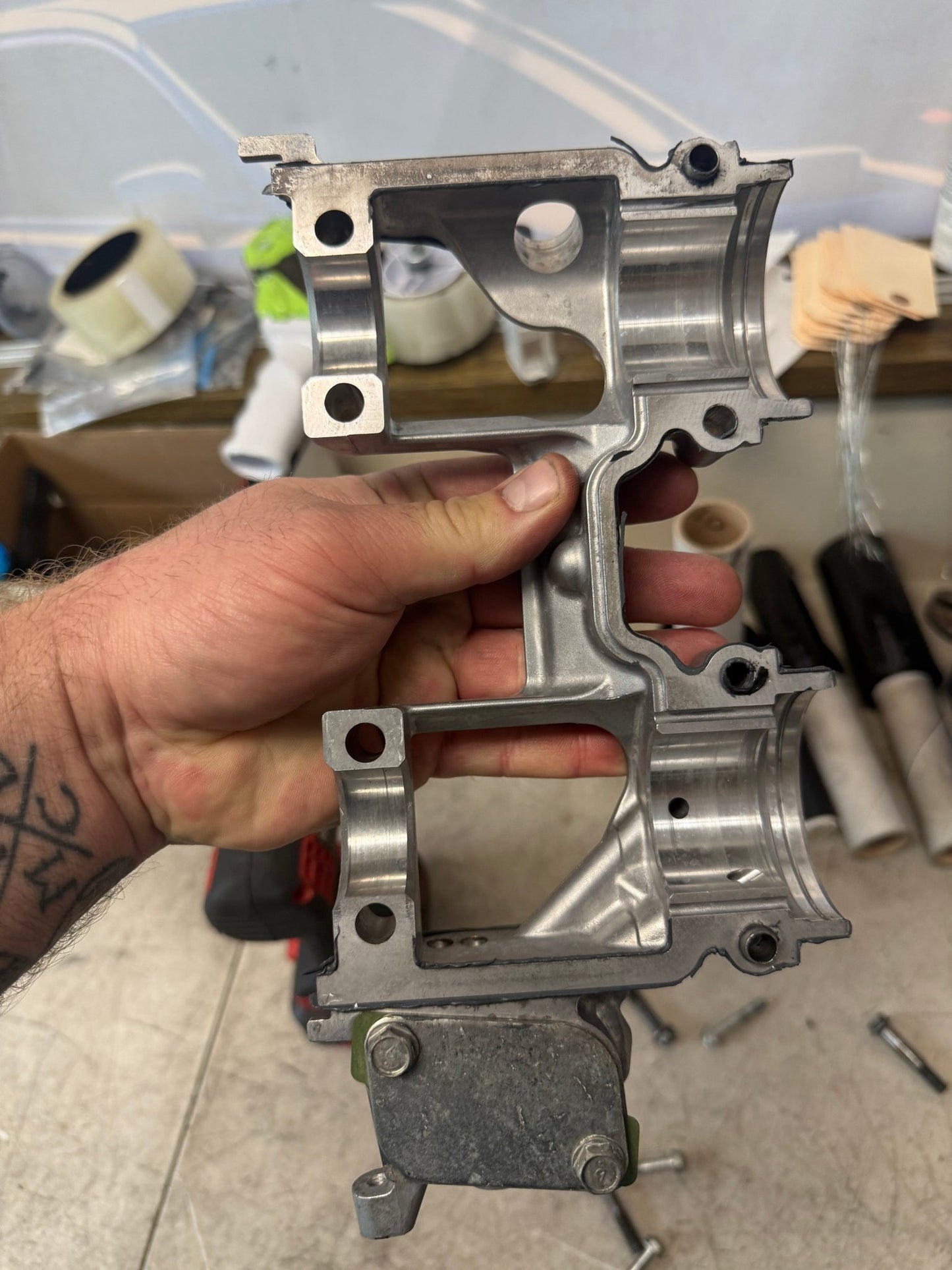 OEM Subaru STi cylinder heads DAVCS dual avcs w25 n25 2008 + ej257 type RA s209 IAG 1/2” DRILLED