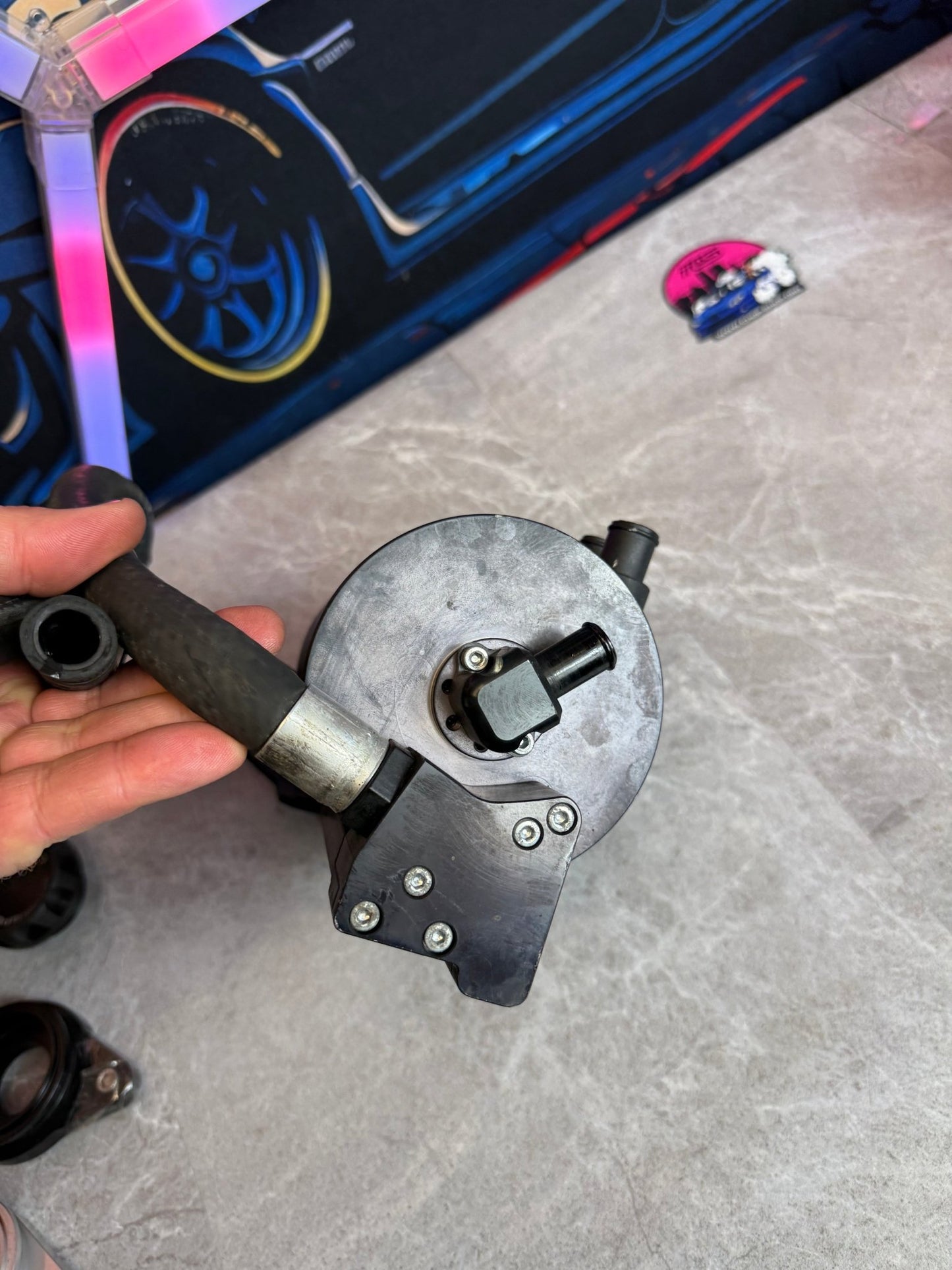 IAG performance AOS air oil separator v2 COMP 08-21 STi & wrx ej257 ej255