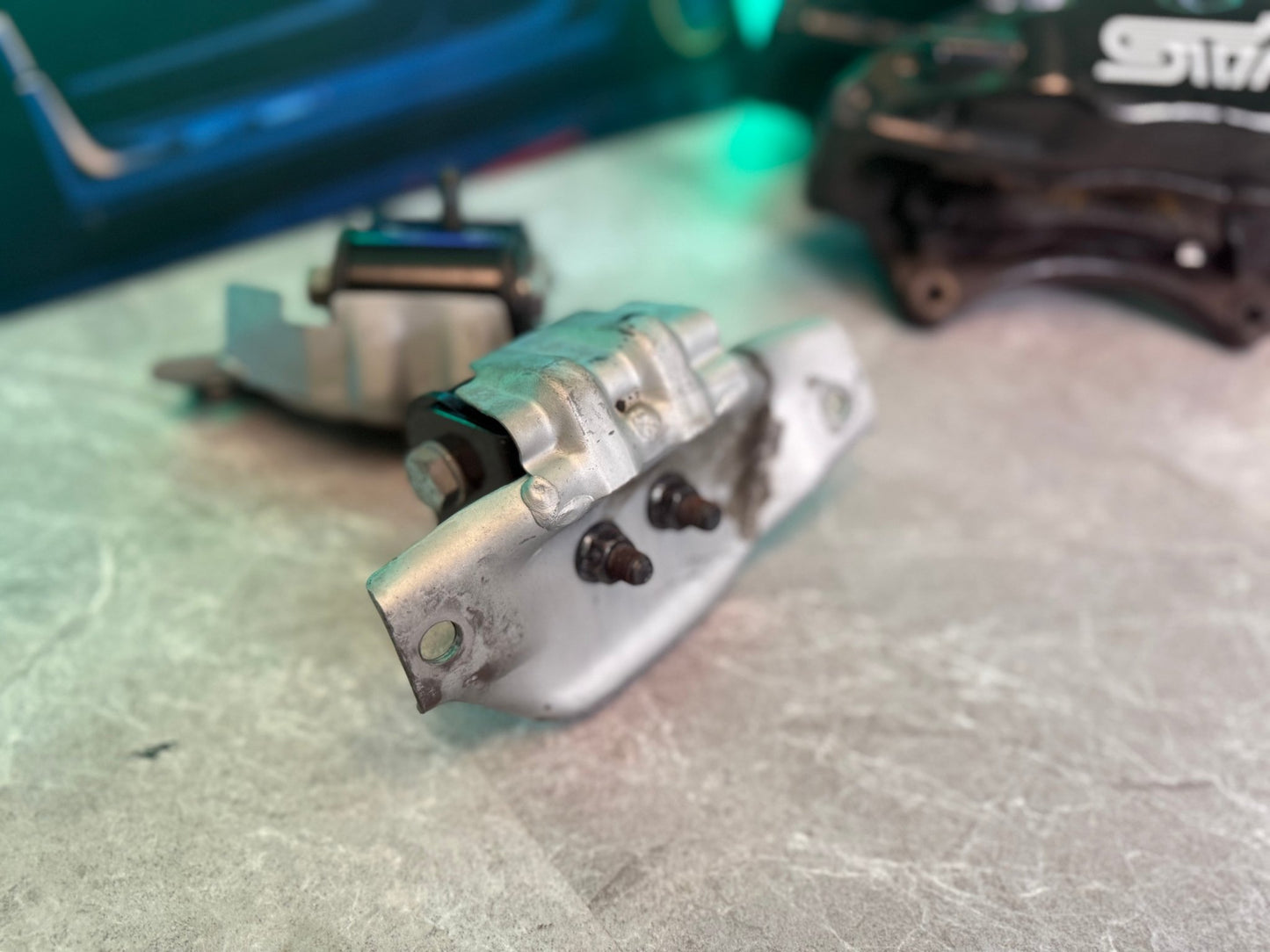 TORQUE SOLUTIONS engine mounts with oem mount plates & bolts Subaru wrx & STi