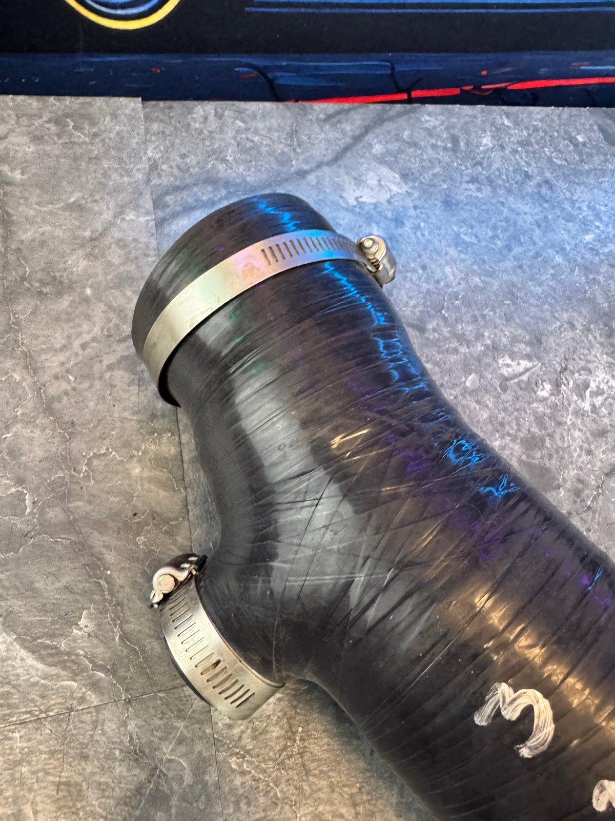 2008-2021 Subaru WRX STi Perrin 84mm Turbo Inlet FP Turbo Size Black