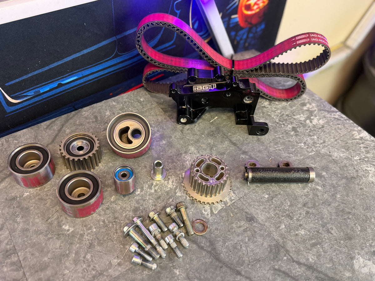 IAG timing kit Subaru STi & wrx w/ tensioner & red race belt