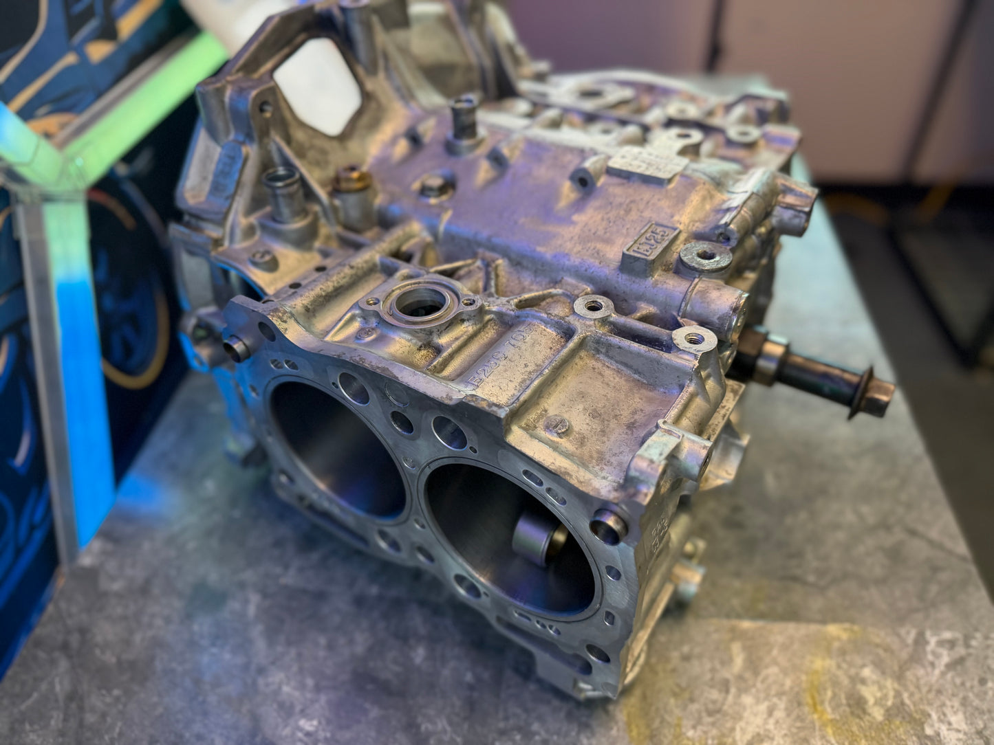 IAG “ Trojan “ EJ257 closed deck built & forged short block engine Subaru STi 1/2” drilled Manley ARP wrx 750 950