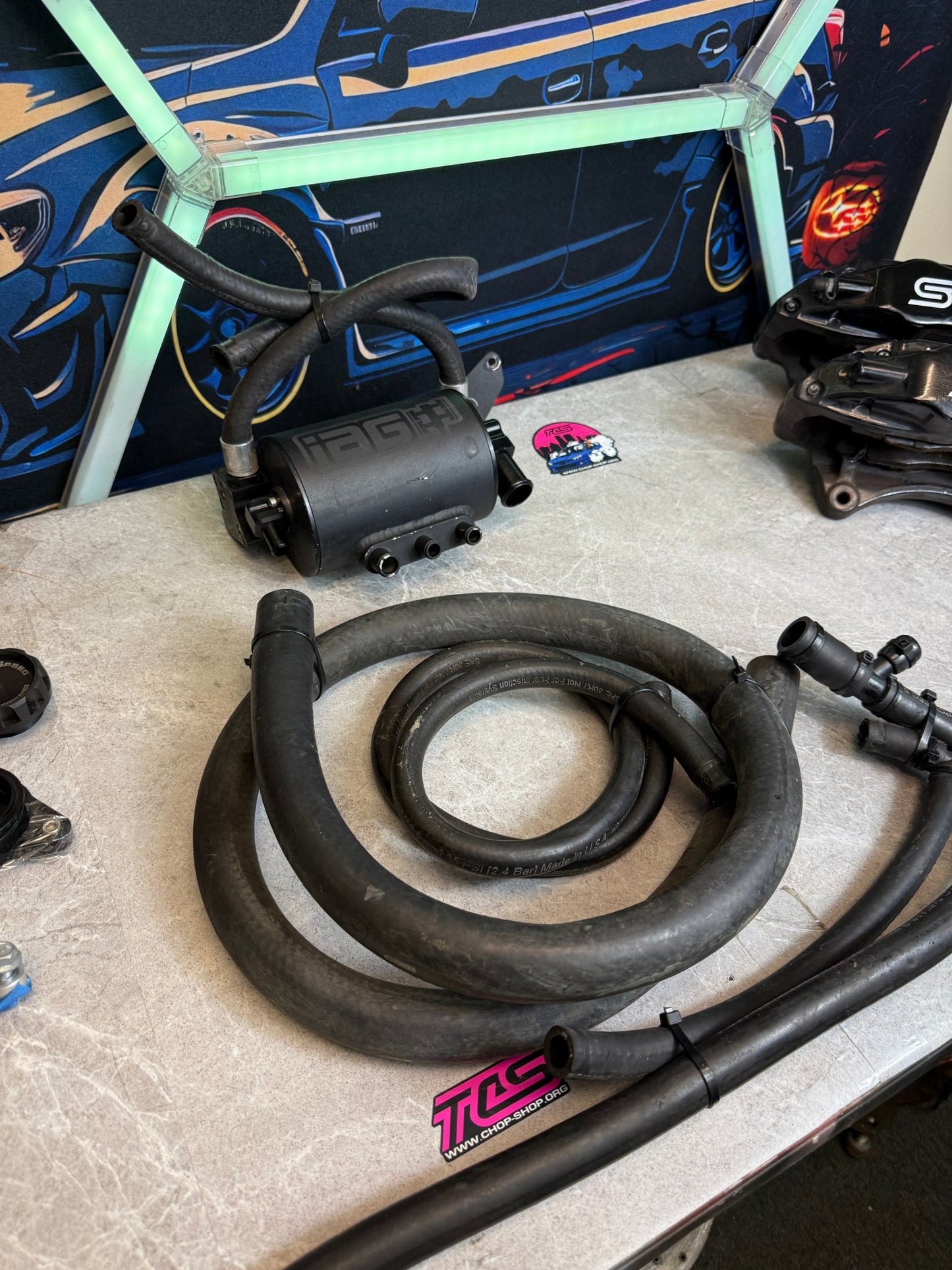 IAG performance AOS air oil separator v2 COMP 08-21 STi & wrx ej257 ej255