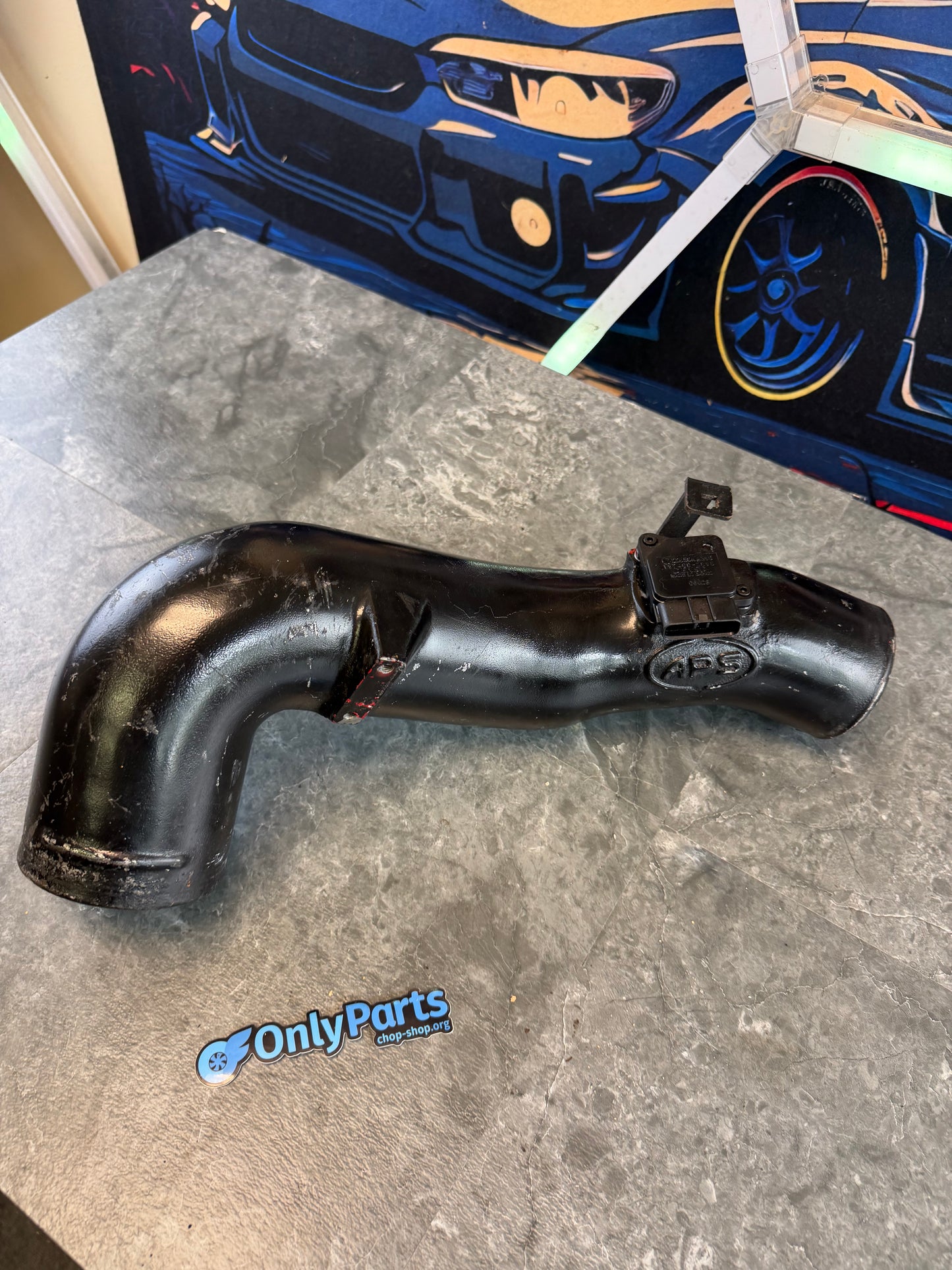 APS rare Subaru wrx 2002 - 2007 & STi 2004 - 2007 cold air intake cast aluminum 65 MM