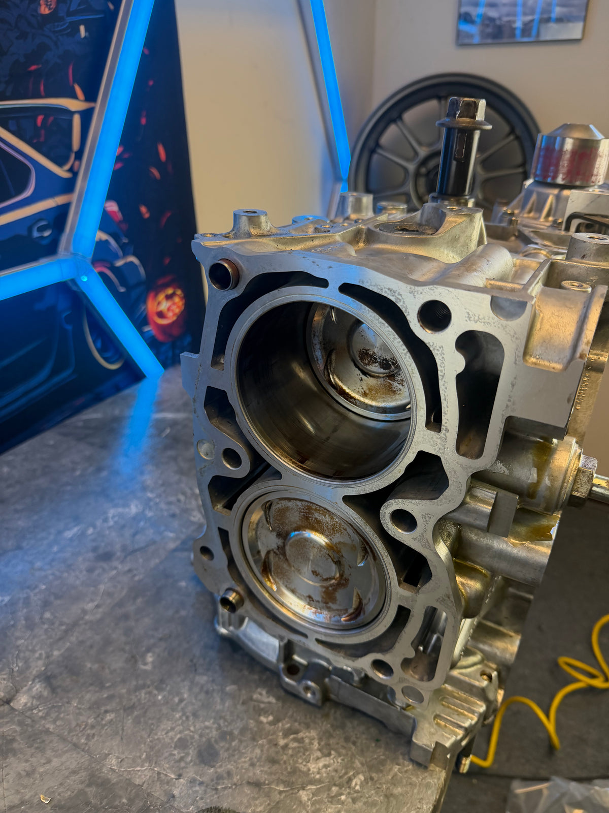 BUILT & FORGED TETER ej257 1/2” drilled , Manley pistons & rods , ARP rod bolts & NITRATE STi crank