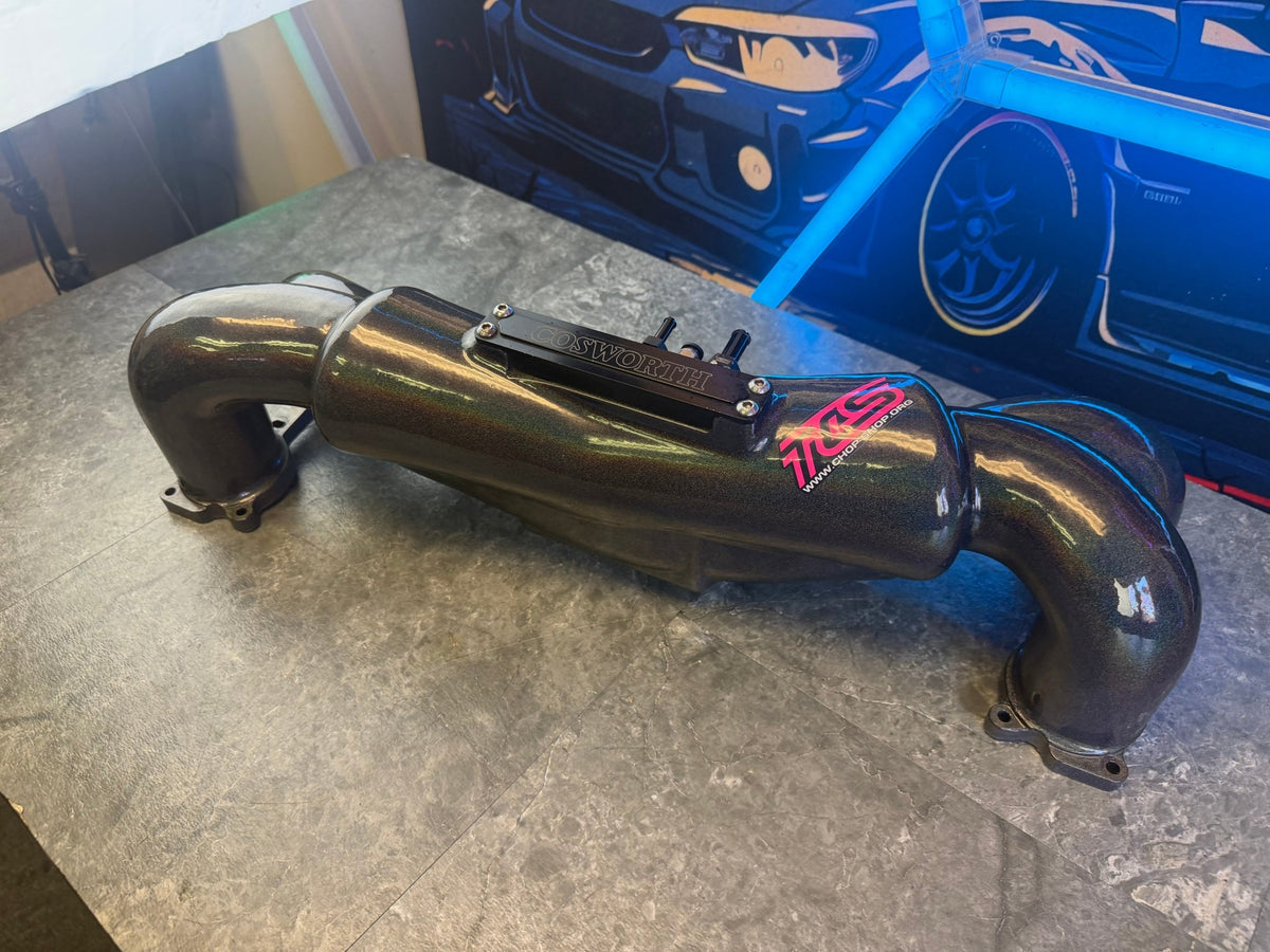 COSWORTH intake manifold cast INLET RCM Subaru STi EJ257 powder coated