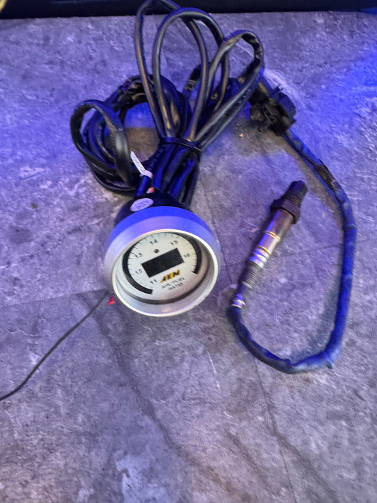 AEM Wideband Gauge Oxygen Sensor AFR AEM 35-8460 With Sensor