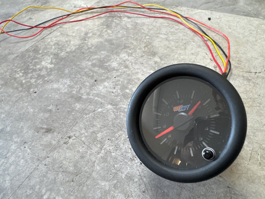 GlowShift 2-1/16" Tinted 7 Color Analog Clock Gauge Kit 52mm