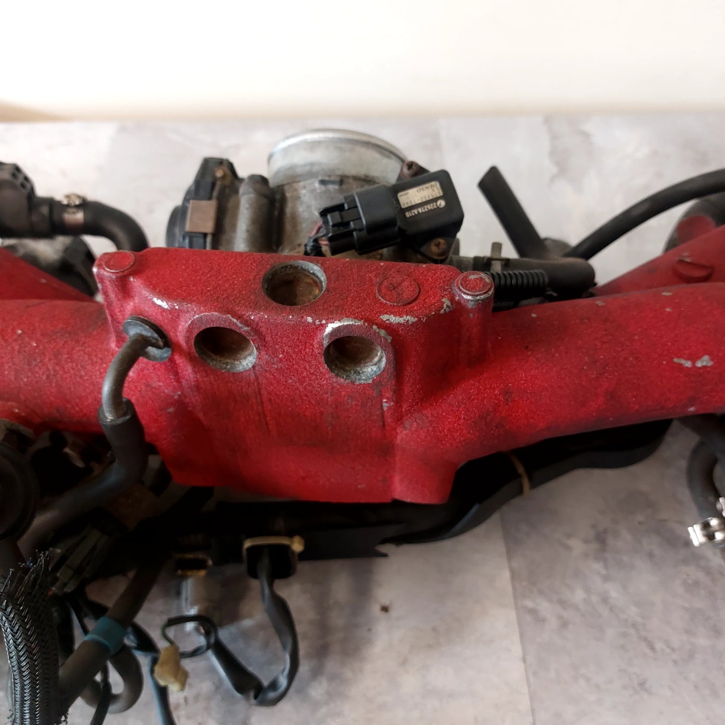 OEM Fully Dressed Engine Intake Manifold 2004 Subaru Impreza WRX STi