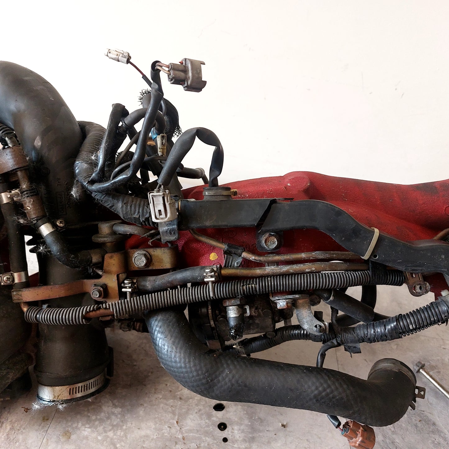 OEM Fully Dressed Engine Intake Manifold 2004 Subaru Impreza WRX STi