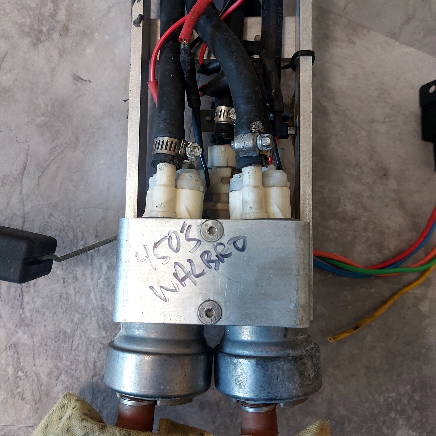 FULL BLOWN Fuel Pump Hanger w/ WALBRO 450s 2002-2007 Subaru Impreza WRX STi