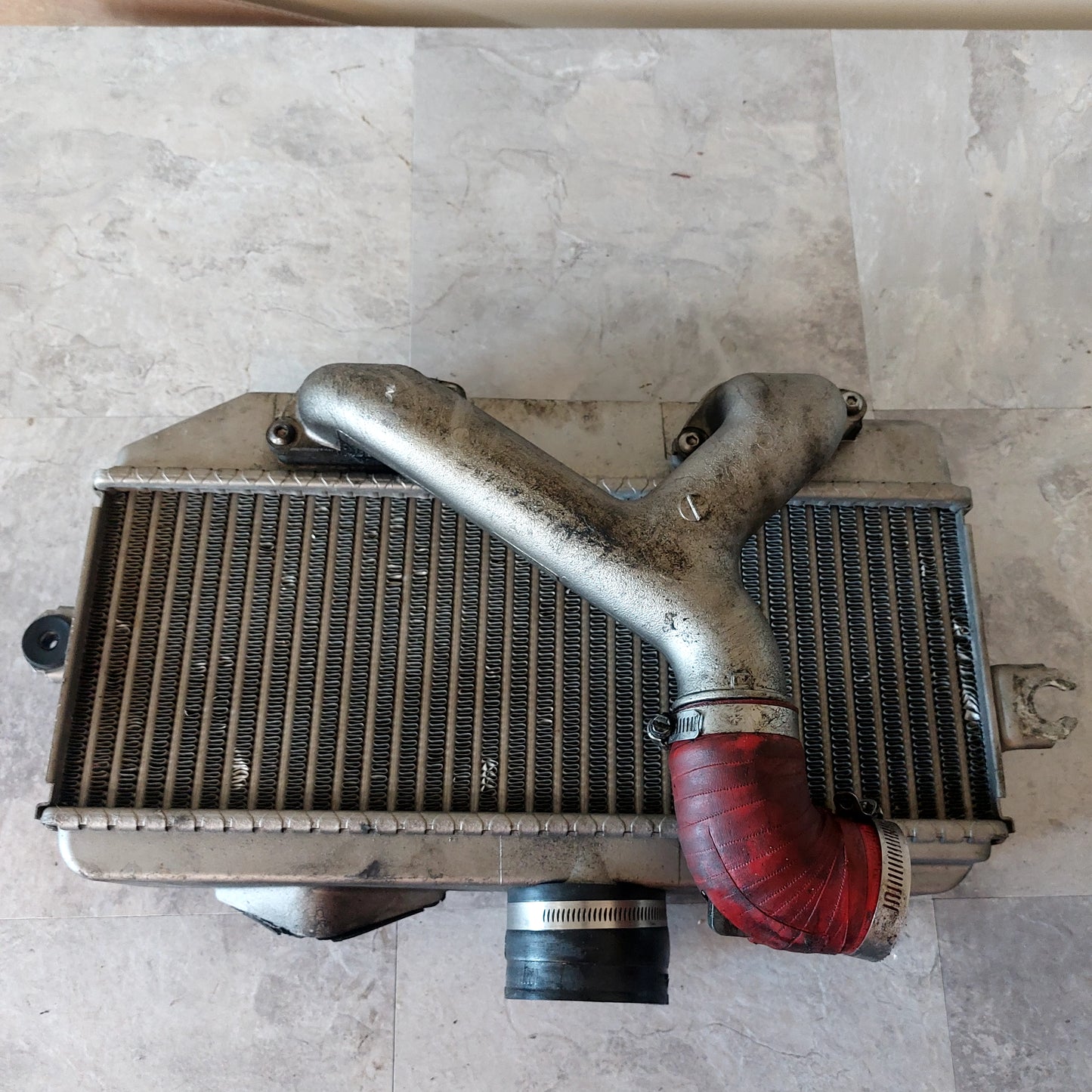OEM 2004-2007 Subaru Impreza WRX STi Top Mount Intercooler