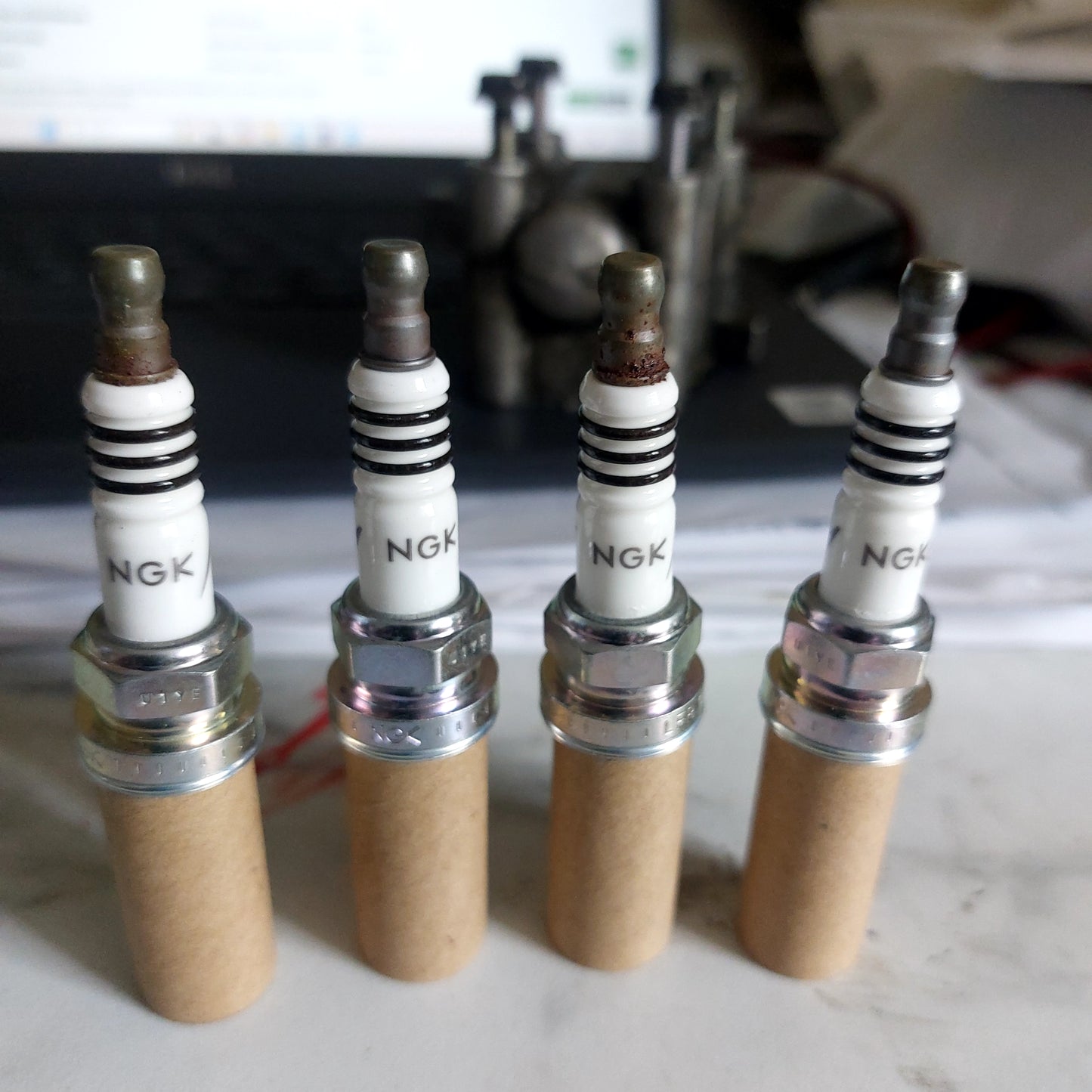 NGK Iridium IX Plug Number LFR7AIX Spark Plug - 2309 set x4 new in box