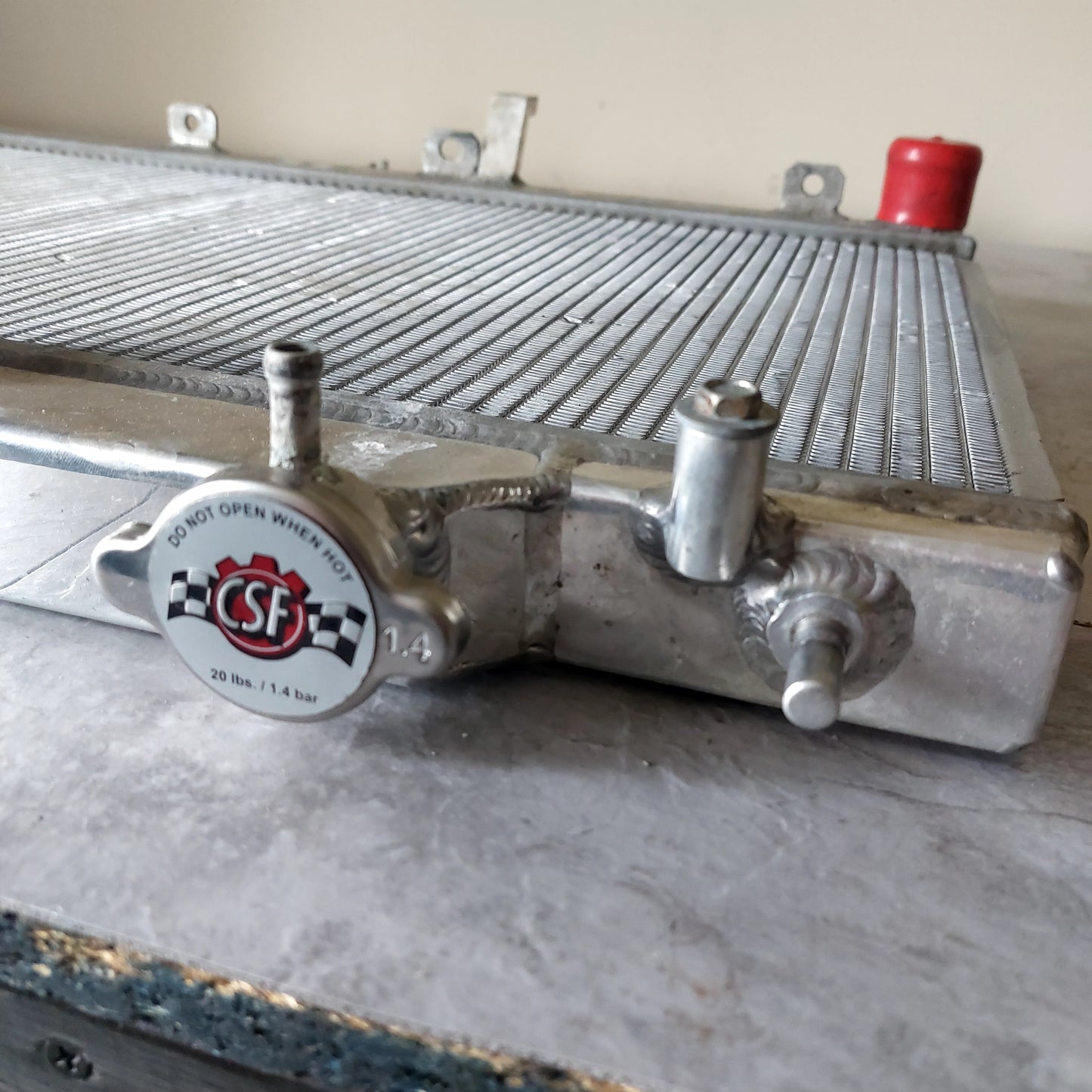 CSF Radiator 2008-2021 Subaru Impreza WRX STi Polished