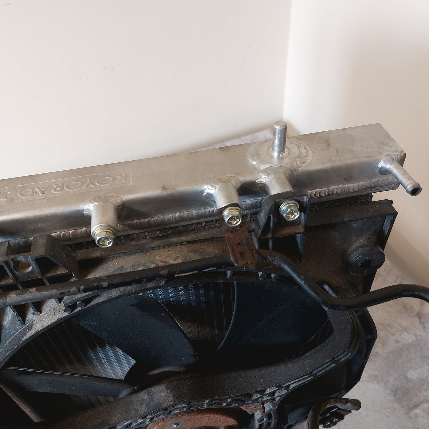 KOYORAD Radiator Assembly For 2002 Subaru Impreza WRX