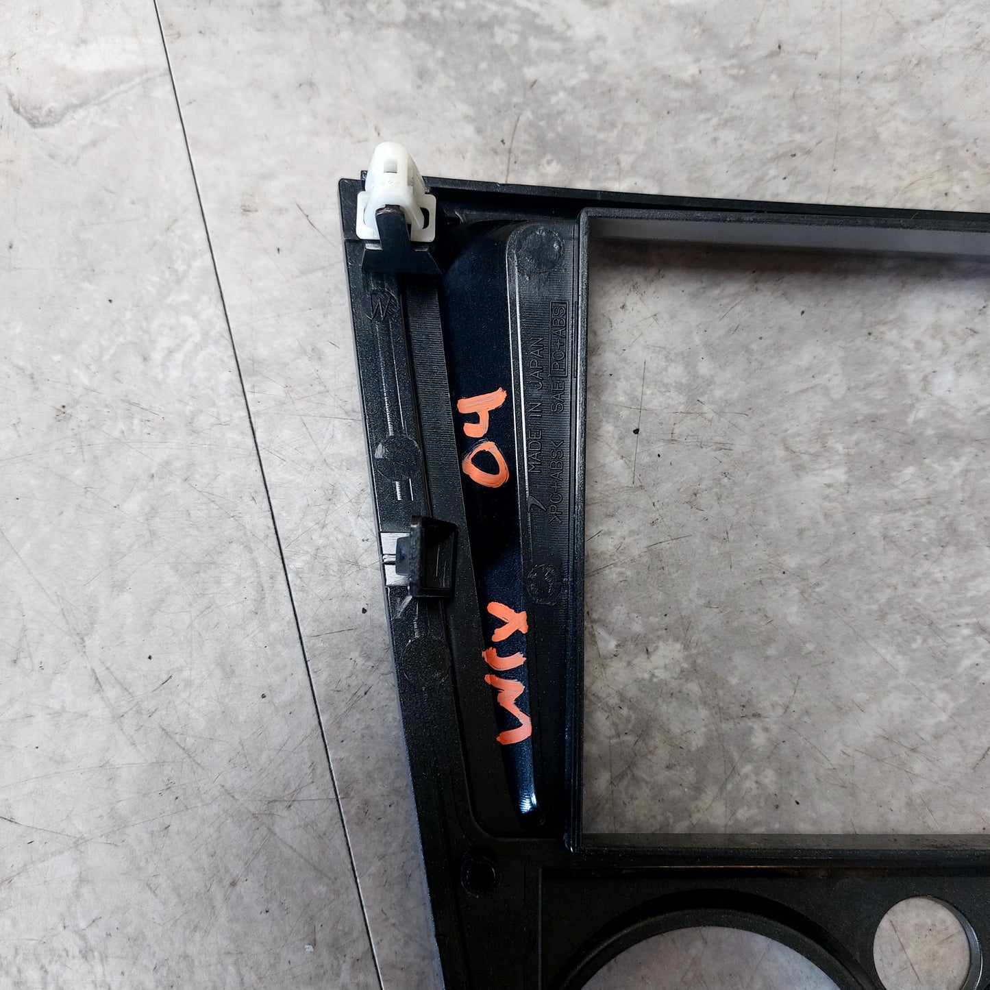 OEM 2002-2005 Subaru Impreza WRX Dash Radio Climate Control Trim Bezel