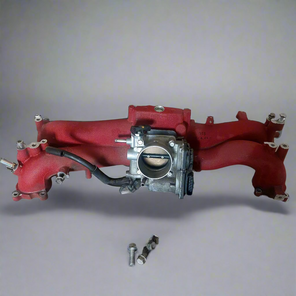 OEM 2008-2014 Subaru Impreza WRX STI Intake Manifold Assembly 14001AB970 w/ Throttle Body