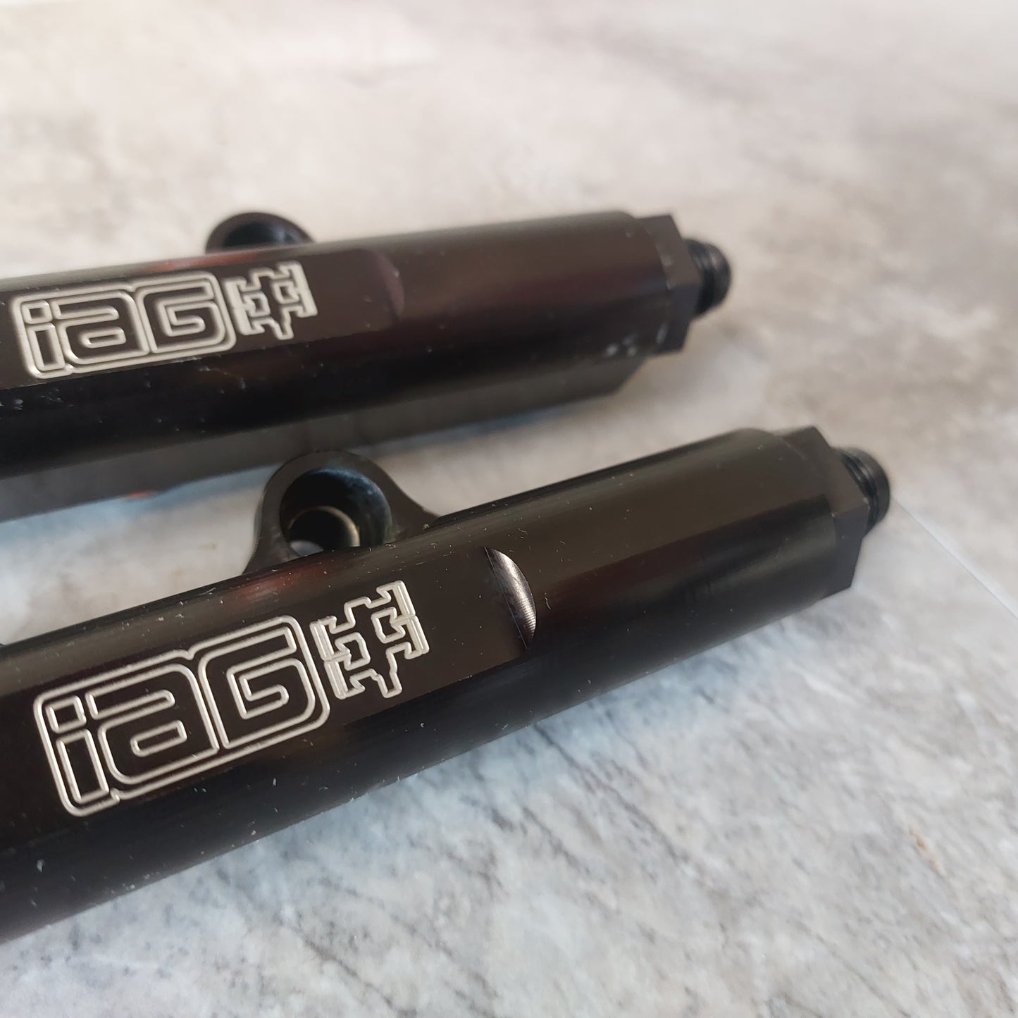 IAG Fuel Rails w/ bolts Fits 07-21 Subaru STi 02-07 WRX