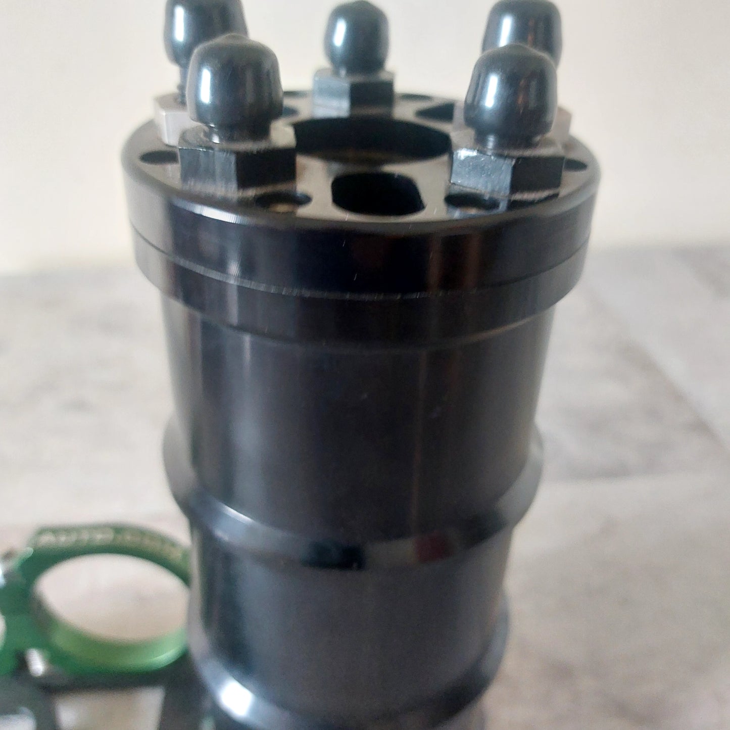 Radium 2 Liter Surge Tank w/ Twin Billet Holders for Pumps