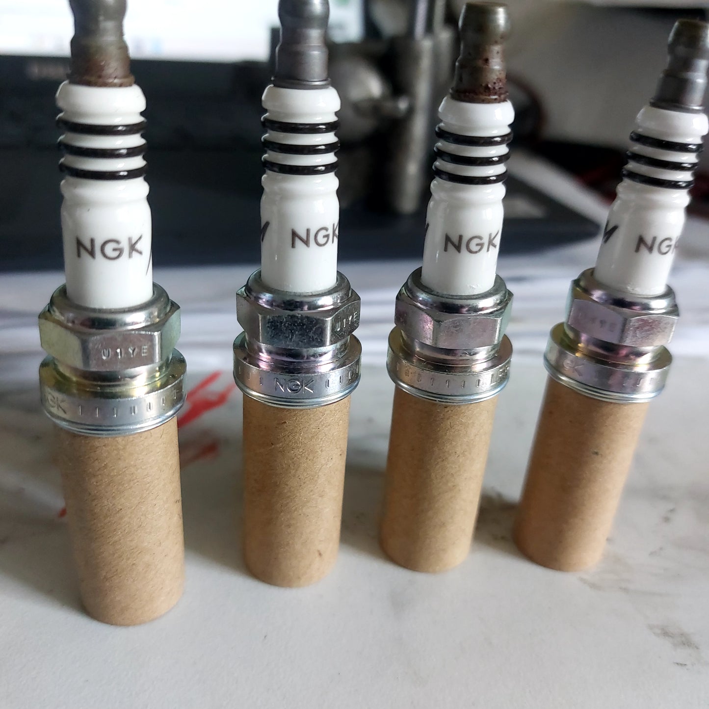 NGK Iridium IX Plug Number LFR7AIX Spark Plug - 2309 set x4 new in box