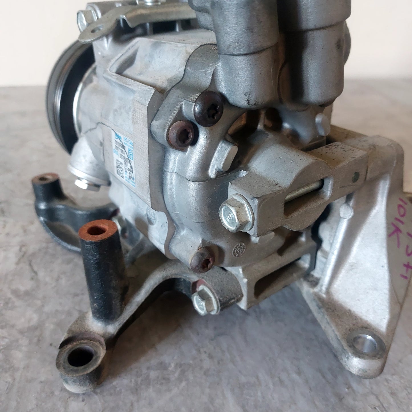 OEM 2008-2014 Subaru Impreza WRX STi AC Compressor w/ Bracket