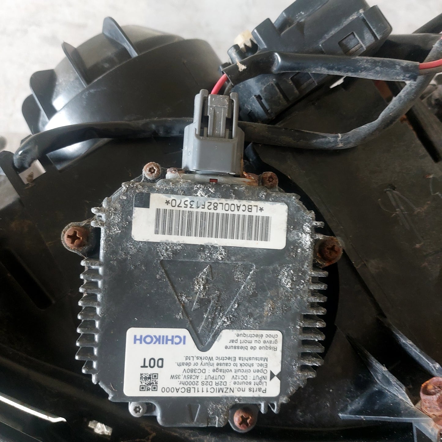 2008-2014 Subaru Impreza WRX STi Headlight Assy LH Driver Side