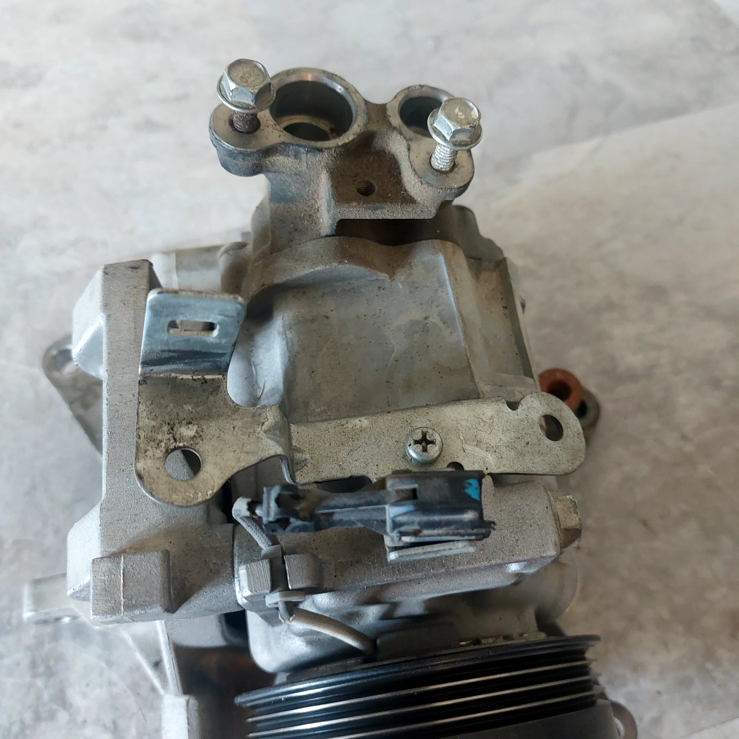OEM 2008-2014 Subaru Impreza WRX STi AC Compressor w/ Bracket