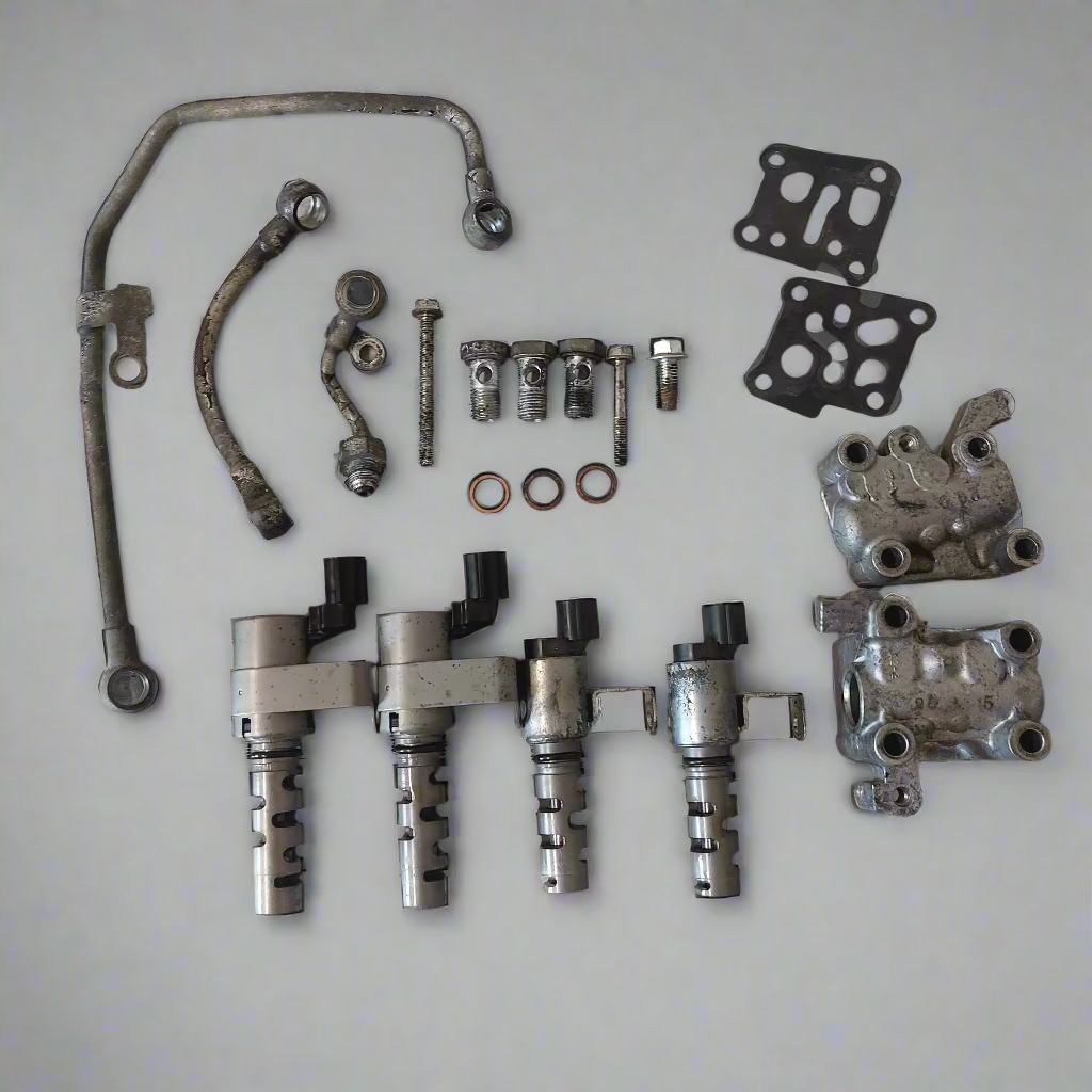 Dual AVCS Kit 2008-2021 Subaru STi intake & exhaust ej257 solenoids and oil lines ocv oil control valves