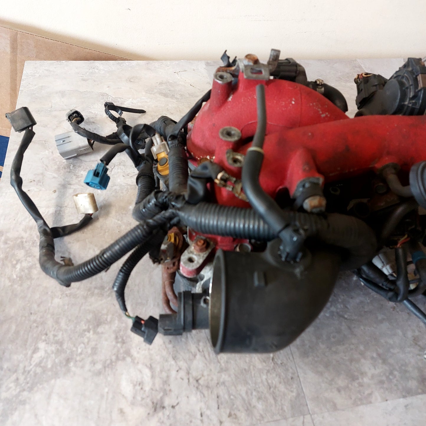 OEM Fully Dressed Engine Intake Manifold 2004 Subaru Impreza WRX STi