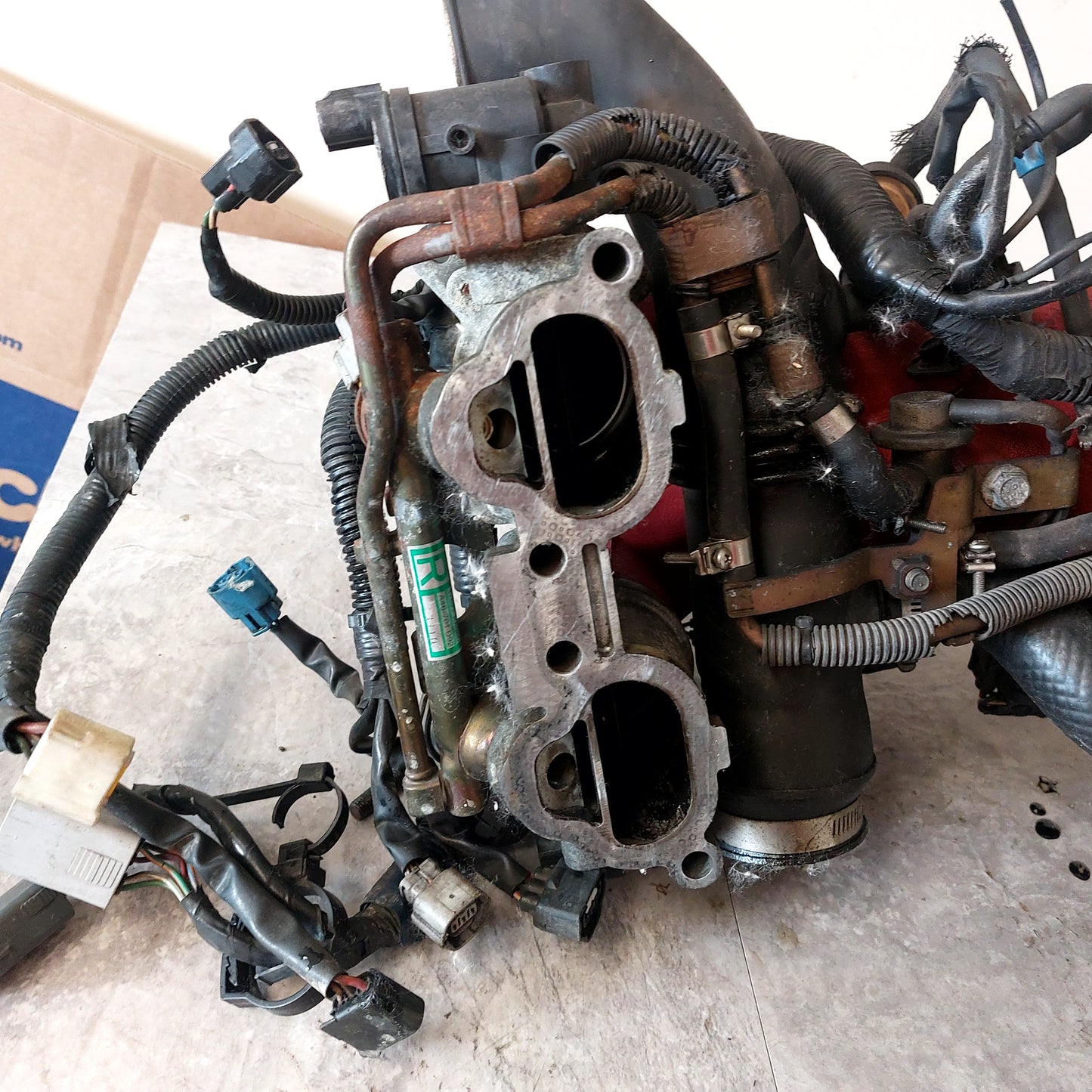 OEM Fully Dressed Engine Intake Manifold 2004 Subaru Impreza WRX STi