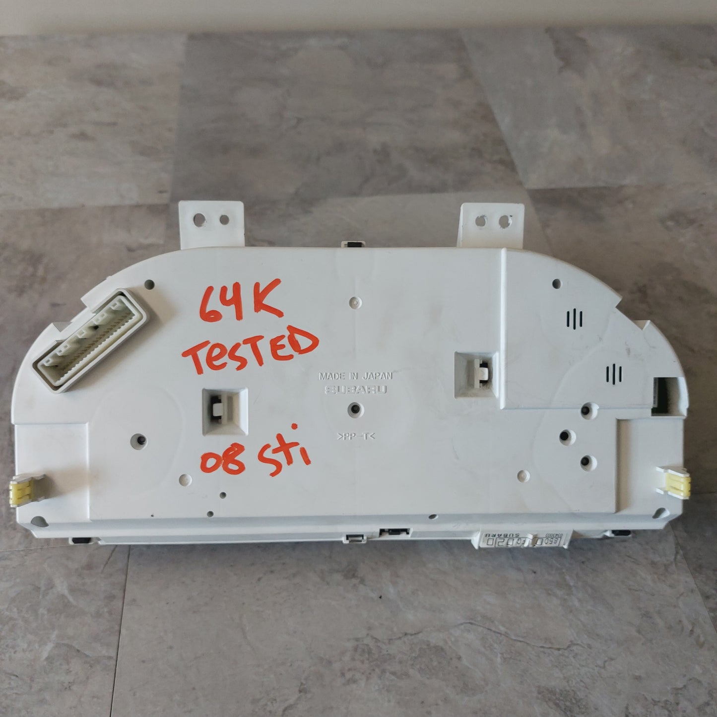 OEM Instrument Gauge Cluster 08-14 Subaru Impreza WRX STi 64k TESTED 85001FG020