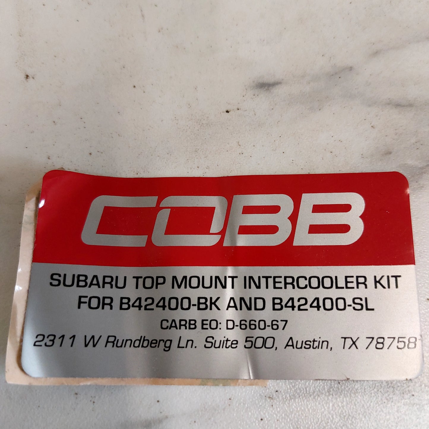 Cobb Sticker