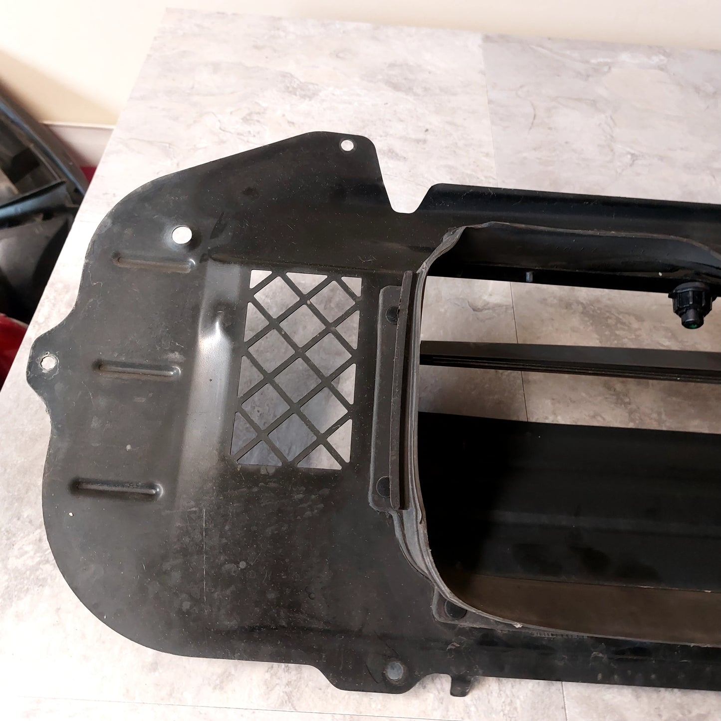 OEM Hood Scoop Splitter 2004-2005 Subaru Impreza WRX STi Additional Spray Nozzles Added