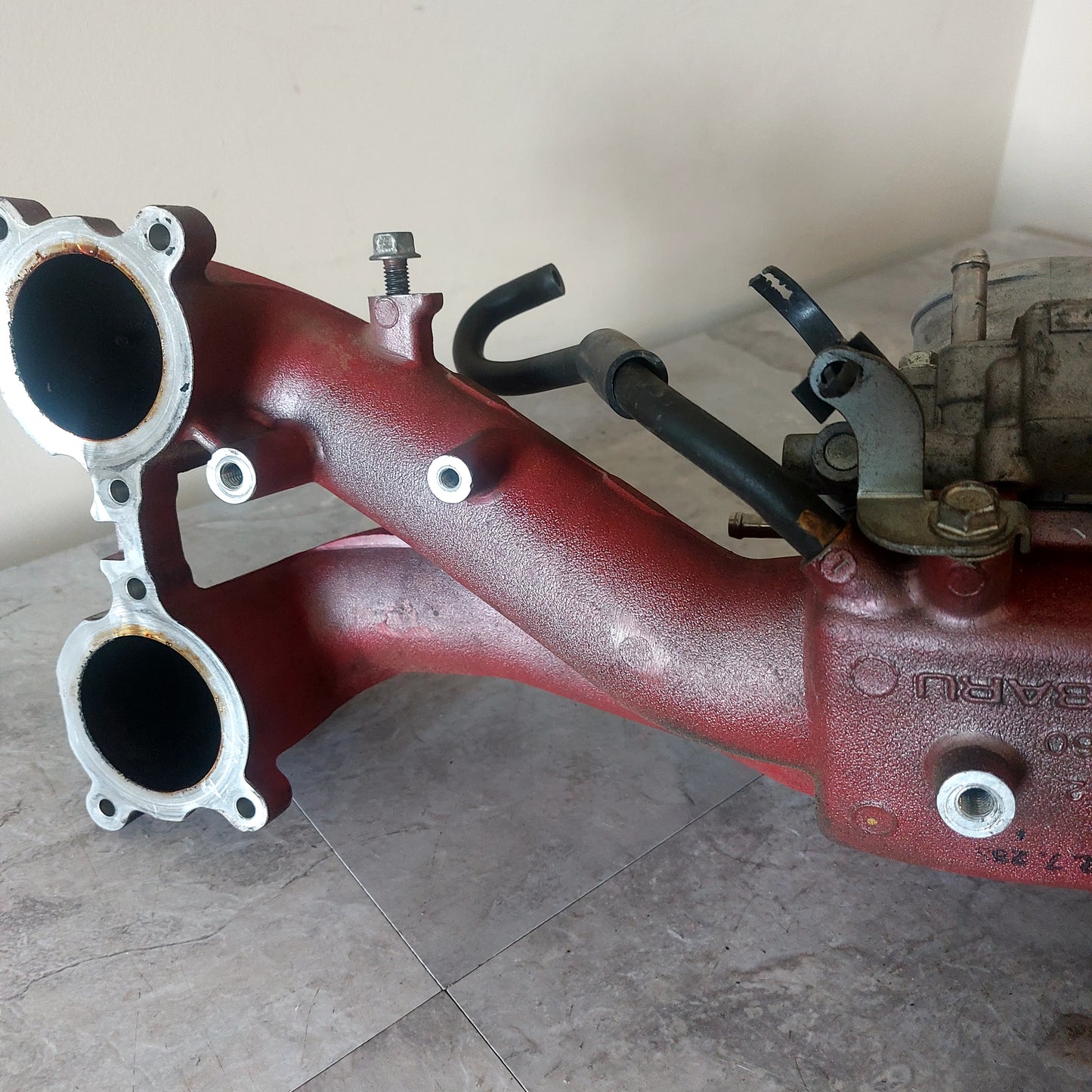 OEM 2008-2014 Subaru Impreza WRX STI Intake Manifold Assembly 14001AB970 w/ Throttle Body