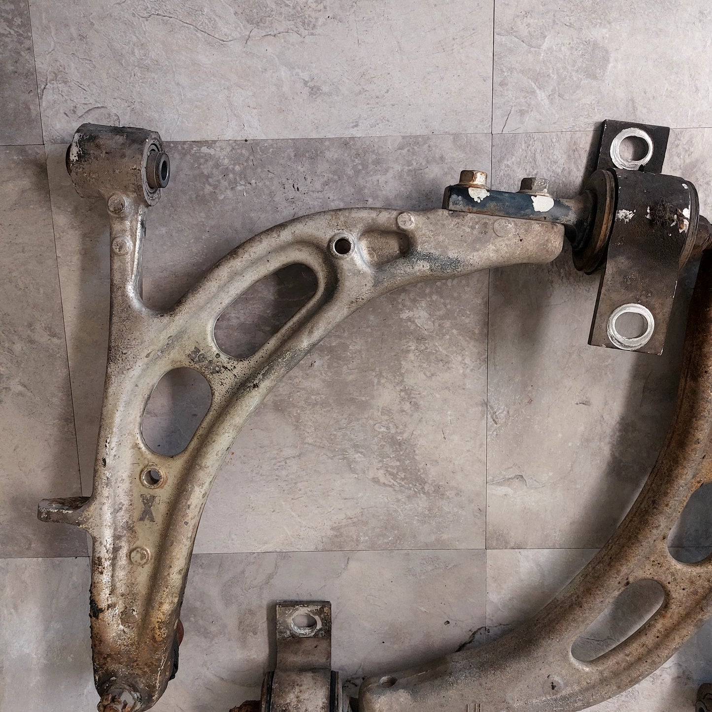 Control Arm Set LH RH 2002-2007 Subaru Impreza WRX STi Late 04 Castor Adding Aluminum
